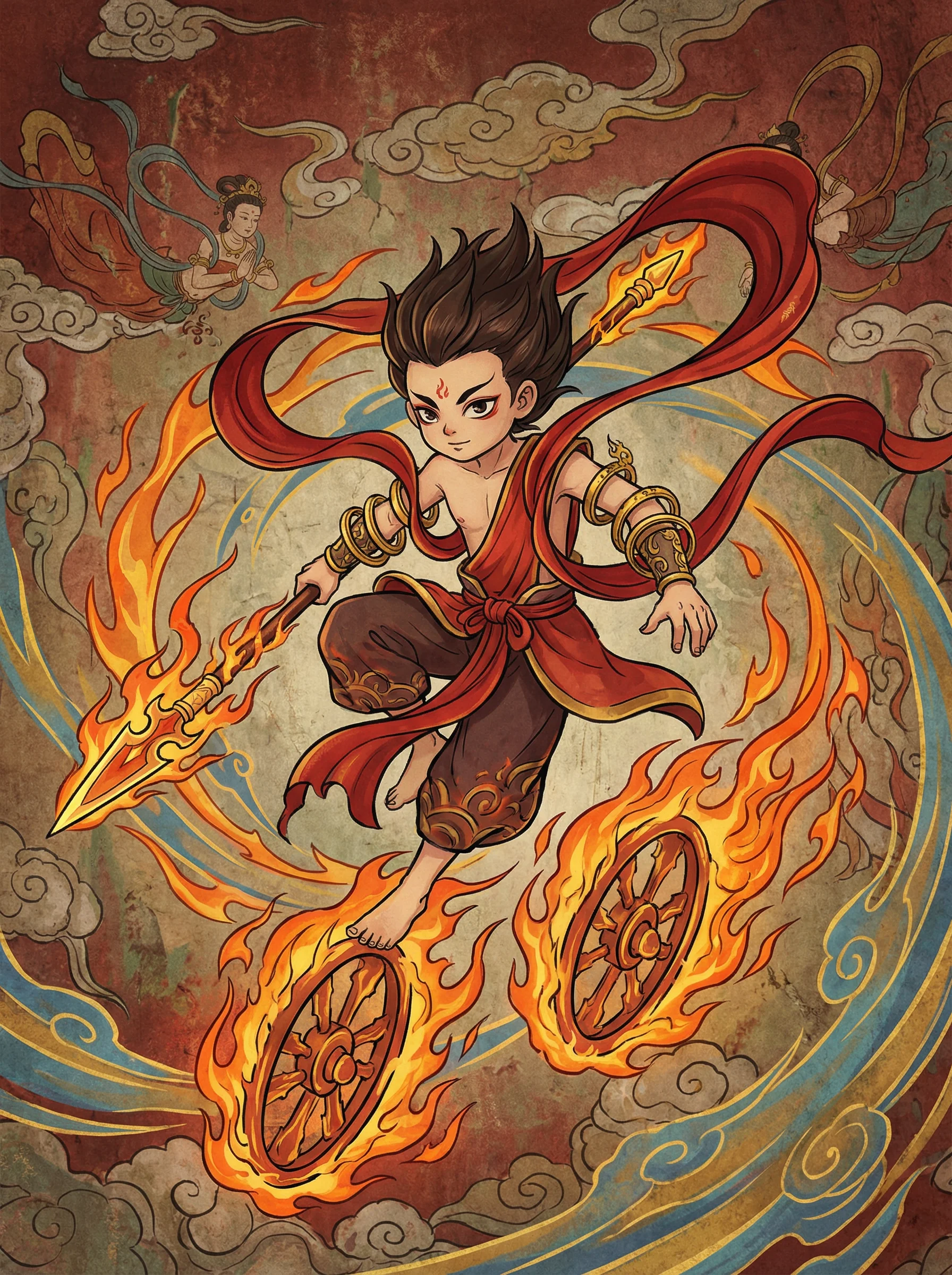 哪吒 - 微博如何私信 封神榜阐教动漫角色